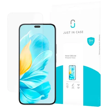 Just in Case Gehard Glas Clear Screenprotector Honor 200 Lite