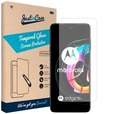 Just in Case Tempered Glass Clear Screenprotector Motorola Edge 20 Lite
