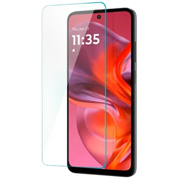 Just in Case Gehärtetes Glas Clear Displayschutzfolie Motorola Moto E15