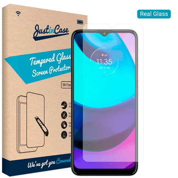 Just in Case Tempered Glass Clear Screenprotector Motorola Moto E20