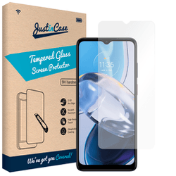 Just in Case Gehärtetes Glas Clear Displayschutzfolie Motorola Moto E22/E22i