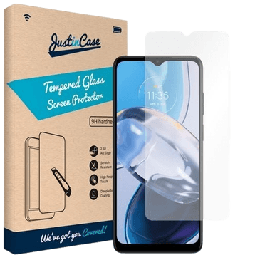 Just in Case Verre Trempé Clear Protection D'Écran Motorola Moto E22/E22i