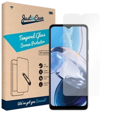 Just in Case Tempered Glass Clear Screen Protector Motorola Moto E22/E22i