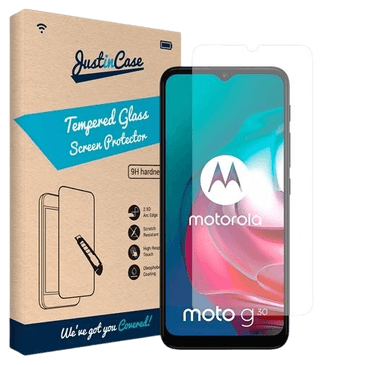 Just in Case Tempered Glass Clear Screenprotector Motorola Moto G10/G30