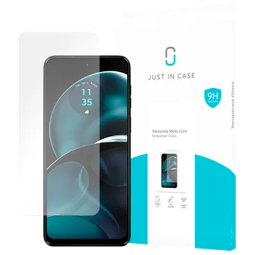 Just in Case Tempered Glass Clear Screen Protector Motorola Moto G14/G54/G54 Power