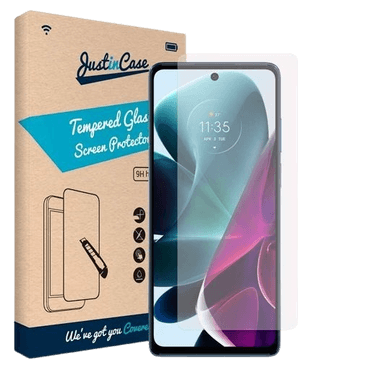 Just in Case Karkaistu Lasi Clear Näytönsuoja Motorola Moto G200 5G