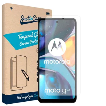 Just in Case Tempered Glass Clear Screen Protector Motorola Moto G22