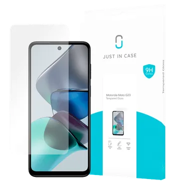 Just in Case Tempered Glass Clear Screen Protector Motorola Moto G23