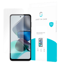 Just in Case Tempered Glass Clear Screen Protector Motorola Moto G23