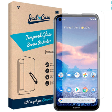 Just in Case Tempered Glass Clear Screenprotector Nokia