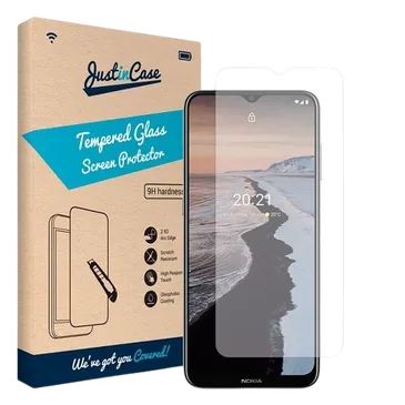 Just in Case Tempered Glass Clear Screenprotector Nokia G10/G20