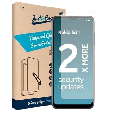 Just in Case Tempered Glass Clear Screenprotector Nokia G11/G21