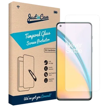 Just in Case Tempered Glass Clear Screenprotector Oneplus Nord 2