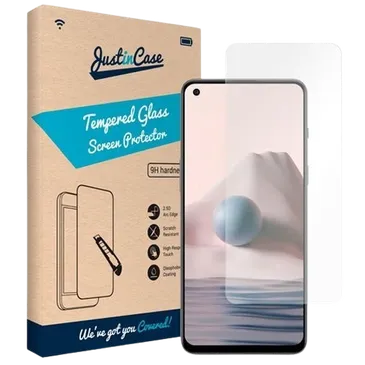 Just in Case Tempered Glass Clear Screenprotector OnePlus Nord 2T