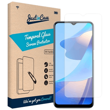Just in Case Tempered Glass Clear Screenprotector OPPO A16/A16s