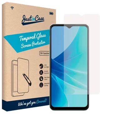 Just in Case Tempered Glass Clear Screen Protector OPPO A57