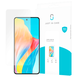 Just in Case Tempered Glass Clear Screen Protector OPPO A58