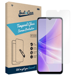 Just in Case Tempered Glass Clear Screen Protector Oppo A77