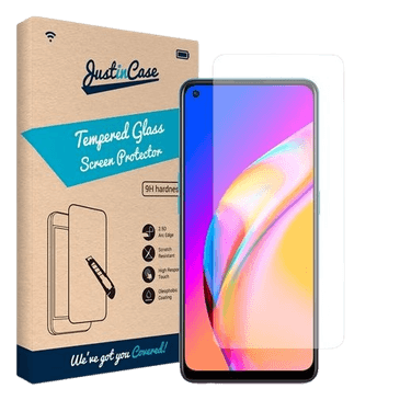 Just in Case Tempered Glass Clear Screenprotector Oppo A94