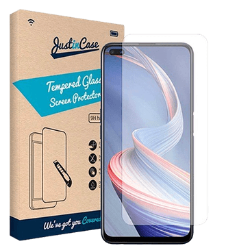 Just in Case Tempered Glass Clear Screenprotector Oppo Reno 4 Z