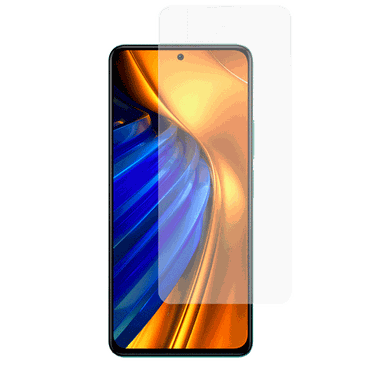 Just in Case Protector De Ecrã Transparente De Vidro Temperado Poco F4
