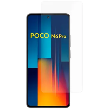 Just in Case Tempered Glass Clear Screen Protector Poco M6 Pro