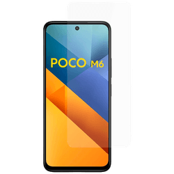 Just in Case Tempered Glass Clear Screen Protector Poco M6