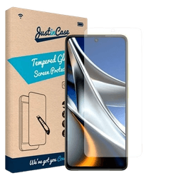 Just in Case Gehard Glas Clear Screenprotector Poco X4 Pro