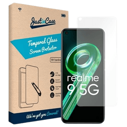 Just in Case Cristal Templado Clear Protector de Pantalla Realme 9 5G