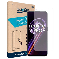 Just in Case Tempered Glass Clear Screenprotector Realme 9 Pro+