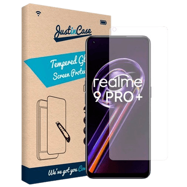 Just in Case Tempered Glass Clear Screenprotector Realme 9 Pro+
