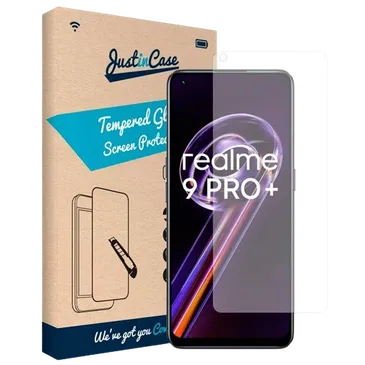 Just in Case Tempered Glass Clear Screenprotector Realme 9 Pro+