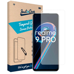Just in Case Tempered Glass Clear Screenprotector Realme 9 Pro