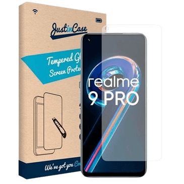 Just in Case Tempered Glass Clear Screenprotector Realme 9 Pro