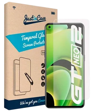Just in Case Tempered Glass Clear Screenprotector Realme GT Neo2