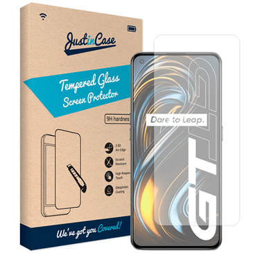 Just in Case Tempered Glass Clear Screenprotector Realme GT