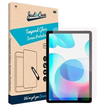 Just in Case Tempered Glass Clear Screenprotector Realme Pad
