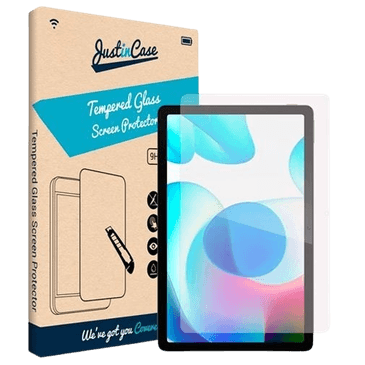 Just in Case Tempered Glass Clear Screenprotector Realme Pad