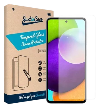 Just in Case Tempered Glass Clear Screenprotector Samsung Galaxy A52/A52s