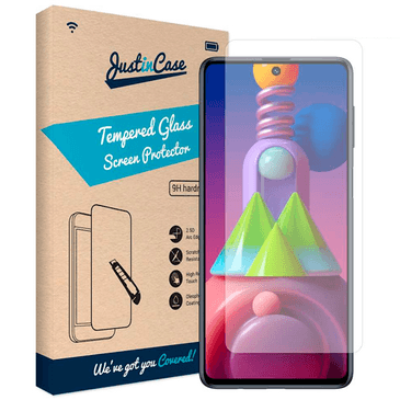 Just in Case Tempered Glass Clear Screenprotector Samsung Galaxy M51