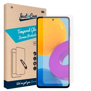 Just in Case Tempered Glass Clear Screenprotector Samsung Galaxy M52