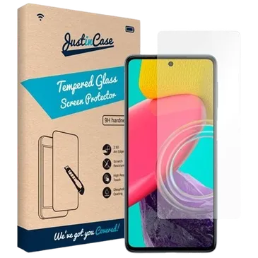 Just in Case Tempered Glass Clear Screenprotector Samsung Galaxy M53