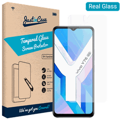 Just in Case Tempered Glass Clear Screen Protector vivo Y76