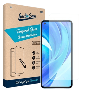 Just in Case Cristal Templado Clear Protector de Pantalla Xiaomi Mi 11 Lite