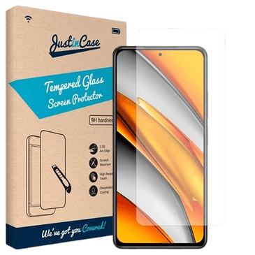 Just in Case Clear Protector de Ecrã de Vidro Temperado Xiaomi Mi 11i/Poco F3