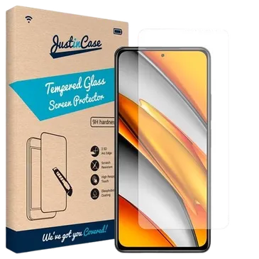 Just in Case Tempered Glass Clear Screenprotector Xiaomi Mi 11i/Poco F3