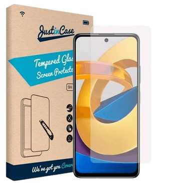 Just in Case Tempered Glass Clear Screenprotector Xiaomi Poco M4 Pro 5G