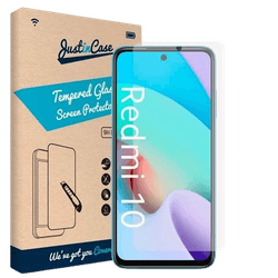 Just in Case Tempered Glass Clear Screenprotector Xiaomi Redmi 10/10 (2022)
