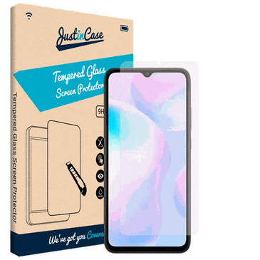 Just in Case Tempered Glass Clear Screen Protector Xiaomi Redmi 9AT