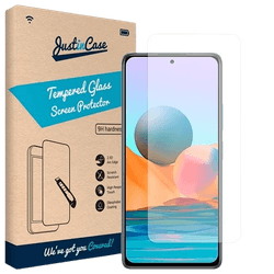 Just in Case Tempered Glass Clear Screenprotector Xiaomi Redmi Note 10 Pro